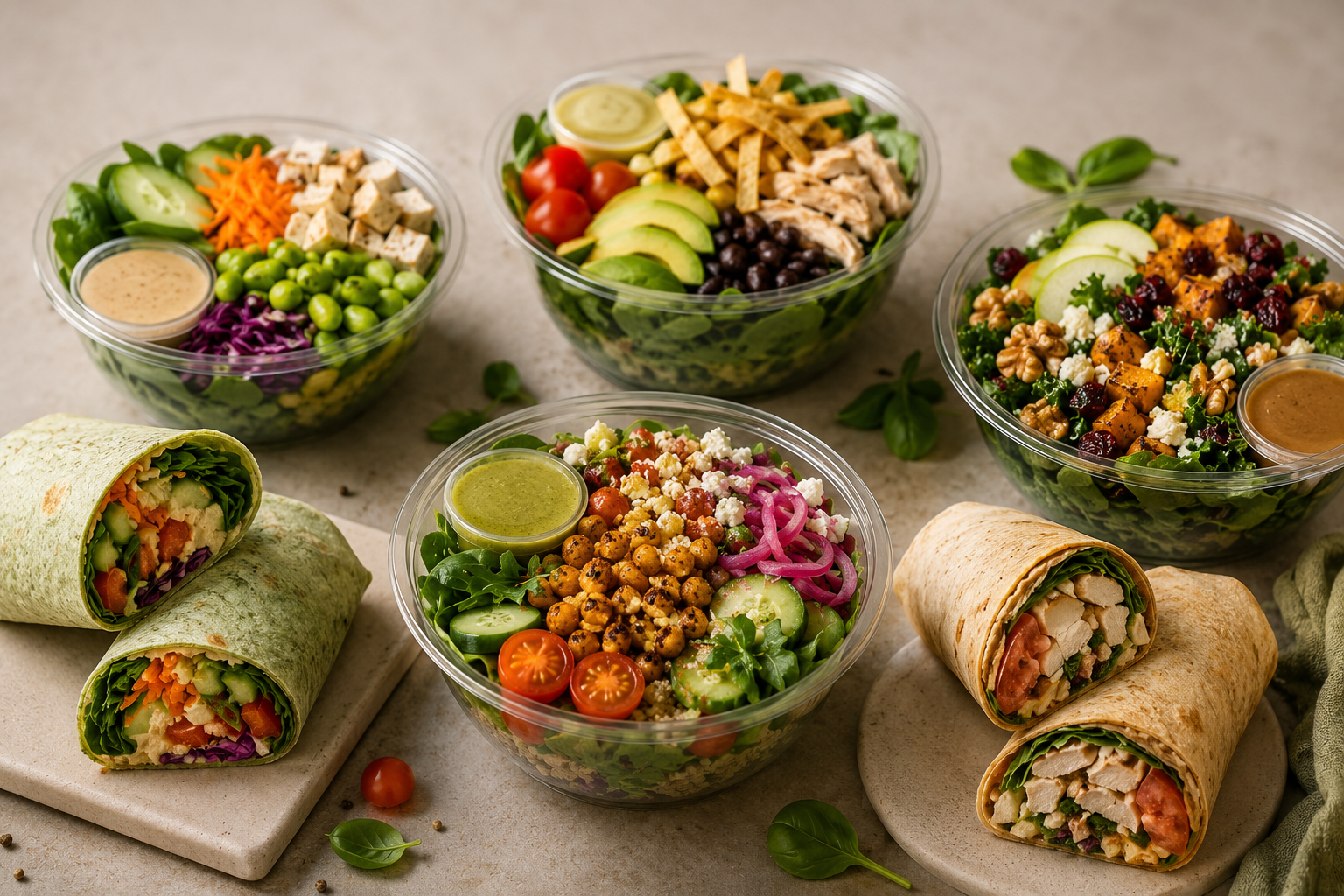 Salads & Wraps